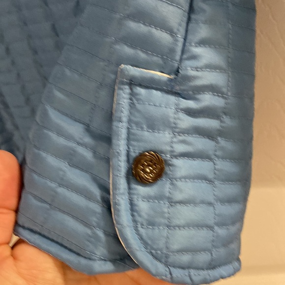 The TOG Shop Quilted Jacket color blue excellent condition size M - Picture 7 of 16
